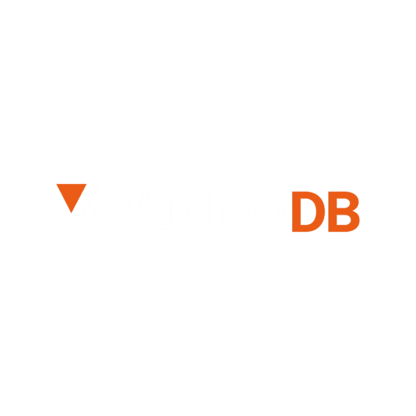 VideoDB Logo. Devzery, a leading provider of cutting-edge software testing solutions and comprehensive QA (Quality Assurance) services, ensures VideoDB software's stability and functionality.