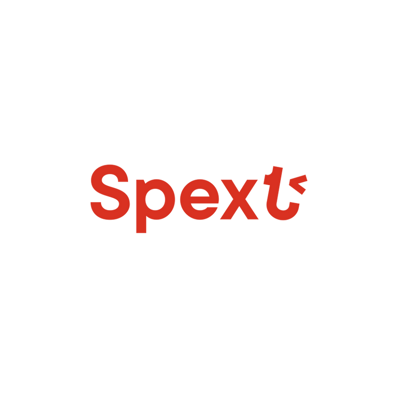 Spext Logo. Devzery, a leading provider of cutting-edge software testing solutions and comprehensive QA (Quality Assurance) services, ensures Spext software's stability and functionality.